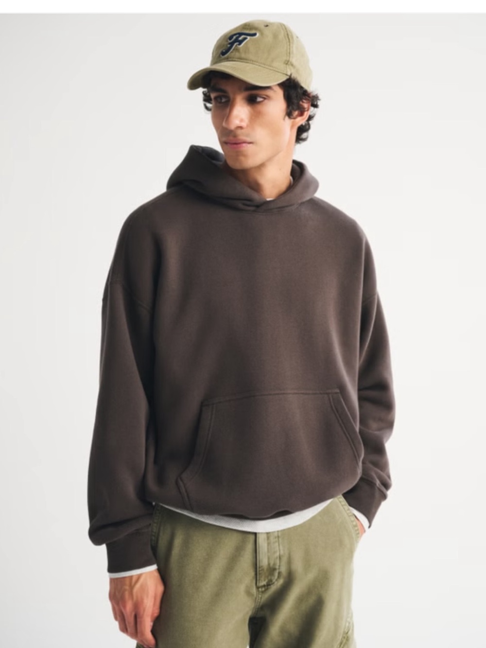 Abercrombie & Fitch Essential Popover Hoodie size S